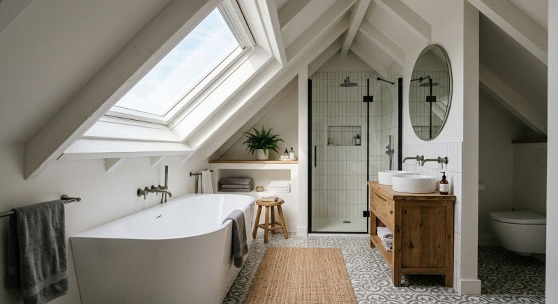 Attic Bathroom Remodeling in Crystal River, FL