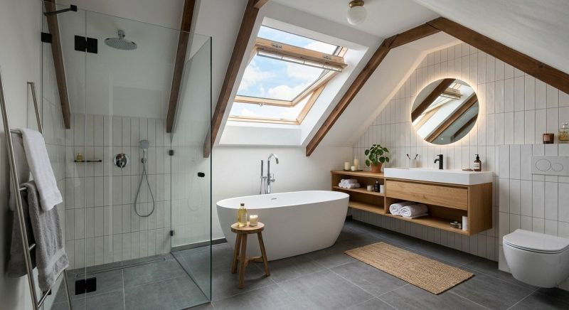 Attic Bathroom Remodeling in Crystal River, FL